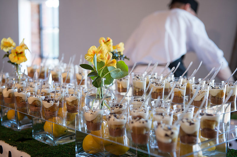 Chocolate-Banana-Cream-Pie-Shooters fine dining catering