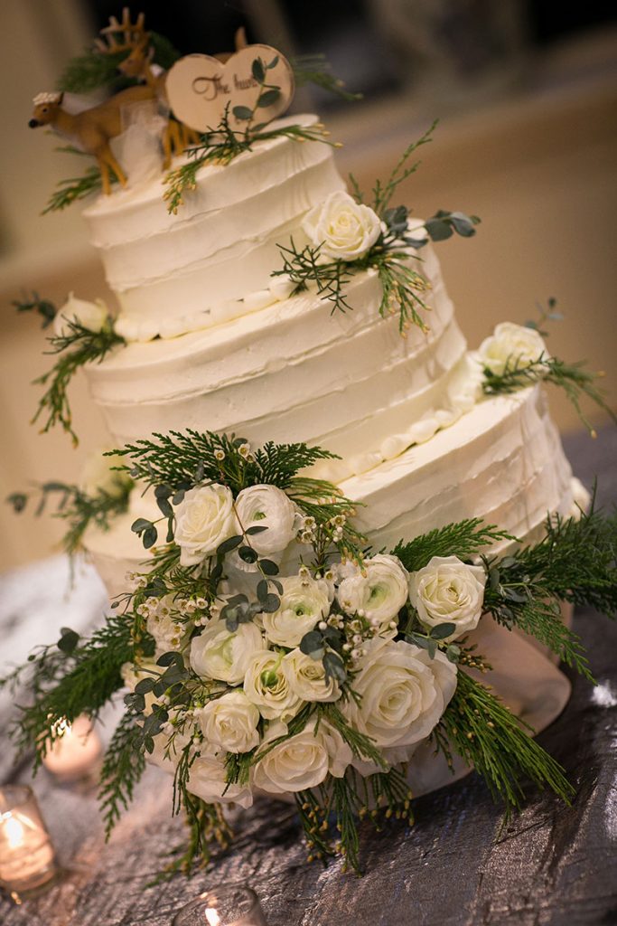 Wedding catering Snow Fawn Cake