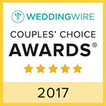 Wedding Wire Couples choice award badge