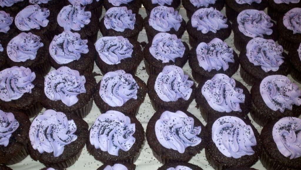 Cupcakes from a Party catering event